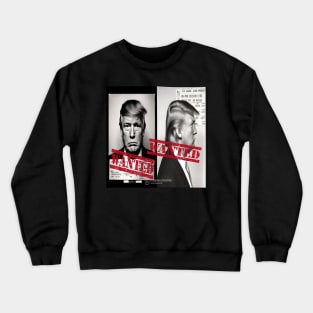 Trump Finally Arrested: Implications for US Politics Crewneck Sweatshirt